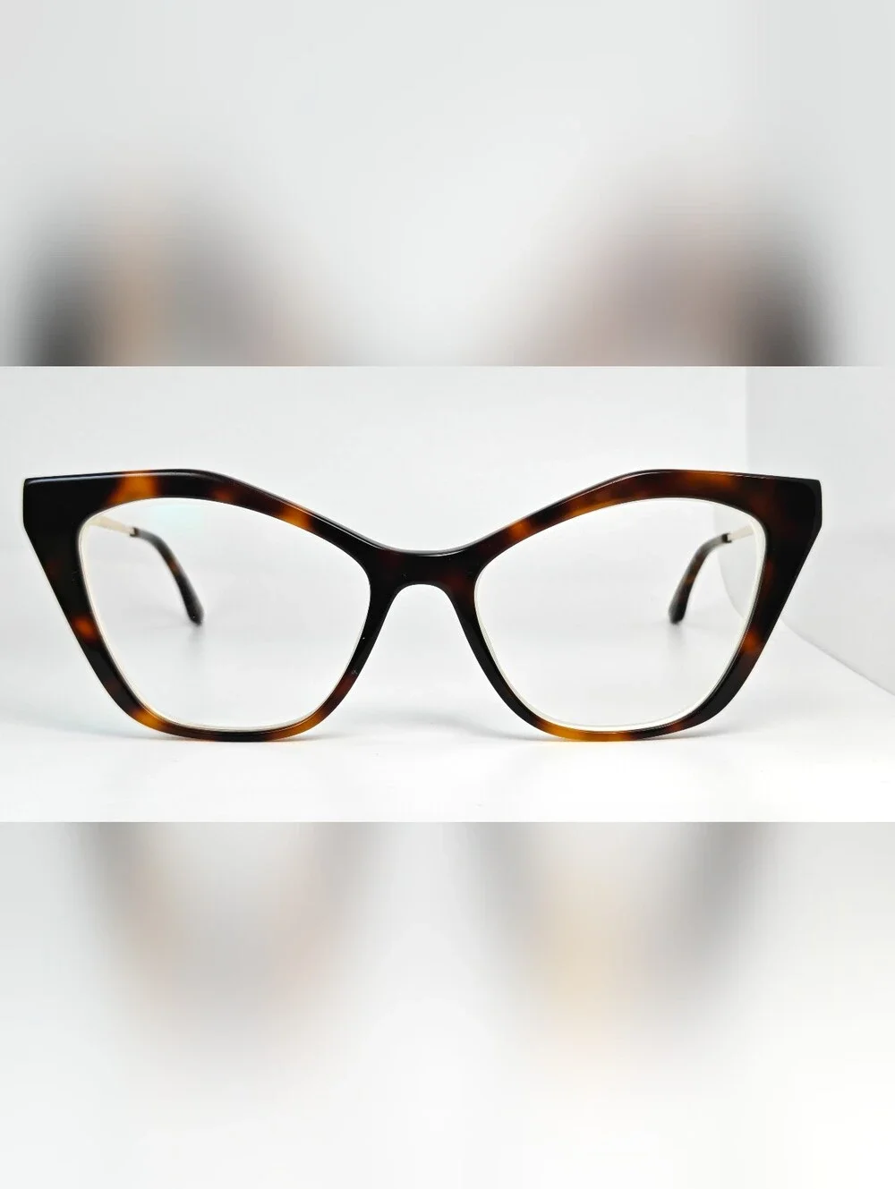 Tiffany. Tortoiseshell Extra-Cat Eye Women's Eyeglass Frames.